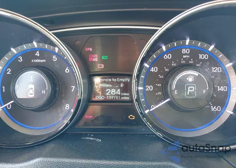 2013 Hyundai Sonata Gls z USA, uszkodzony, nr VIN 5NPEB4ACXDH559161